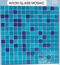 Glass Mosaic Tiles - 1.15 Sqft, 4mm Thickness | Gloss Finish, Durable Glass Material