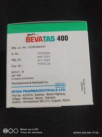 Bevatas 400 Solution