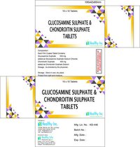 Glucosamine Sulphate 500mg + Chondroitin Sulphate 400mg tablet