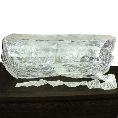 Transparent Split Ac Wash Pvc Bag