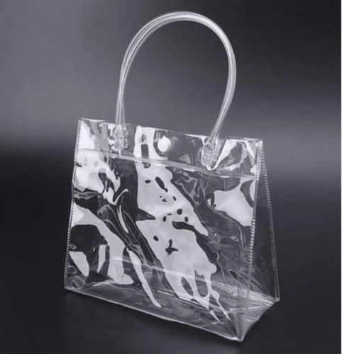 Clear Transparent PVC Bags With Handle