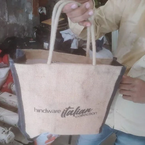 Corporate Promotional Jute Bag - Color: Brown