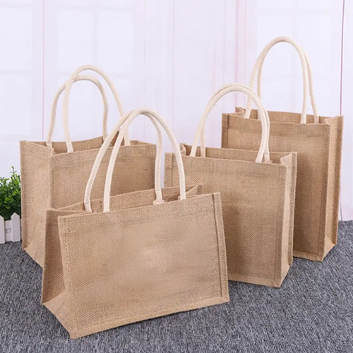 Handmade Brown Eco-friendly Jute Bag