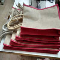 Handmade Jute Bag - High-quality Jute, 12*14*4 Inches | Eco-friendly, Customizable In Color And Design
