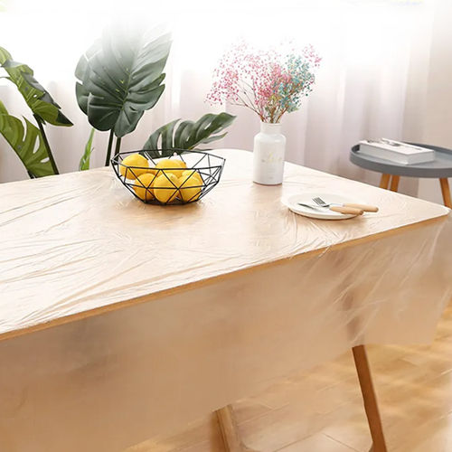 Plain Table Cover - Color: Transparent