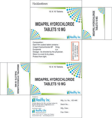 Imidapril Hydrochloride 10 Mg