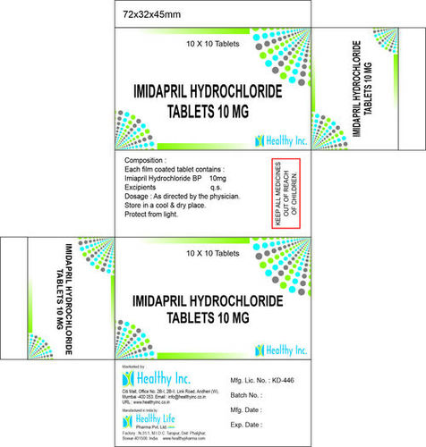 Imidapril hydrochloride 10mg