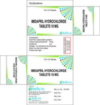 Imidapril Hydrochloride 10mg - Drug Type: Generic Drugs