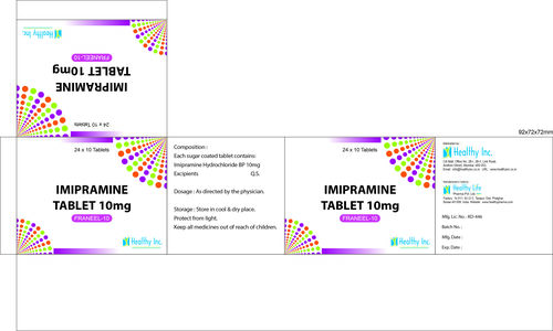 Imipramine tablet 10mg