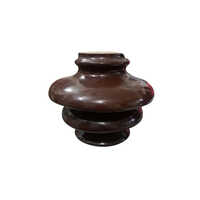 11 Kv Pin Insulator - Ceramic, Customized 25mm Diameter, White Color, 220v Semi-automatic Operation | Ideal For Commercial Applications, Metal Features