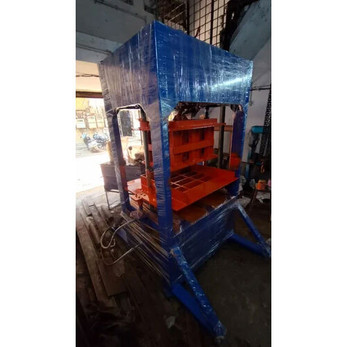 Blue Fly Ash Semi Autimatic Brick Making Machine