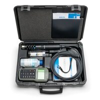 Multiparameter PH/ORP/EC/Pressure/Temperature Waterproof Meter, 4m Cable - HI98195