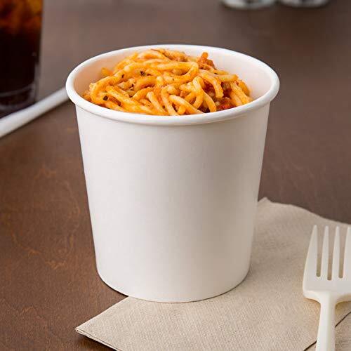 1000ML WHITE PAPER TUB (W) LID