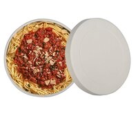 1000ML WHITE PAPER TUB (W) LID