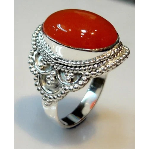 Carnelian Sterling Ring