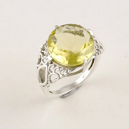 Lemon Topaz Ring