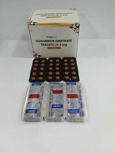 Isosorbide Dinitrate Tablets 5mg