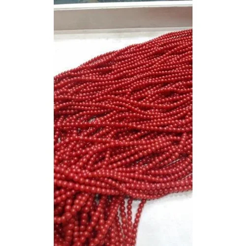 Red Coral Beads