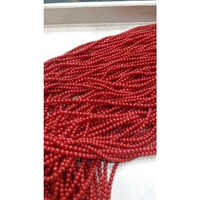 Red Coral Beads - Main Stone: Pearl