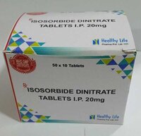 Isosorbide Dinitrate Tablet 40mg - Drug Type: Generic Drugs