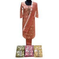 Multicolor Women Floral Print Pure Cotton Suit And Pant
