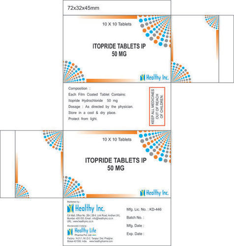 Itopride tablets 50 mg