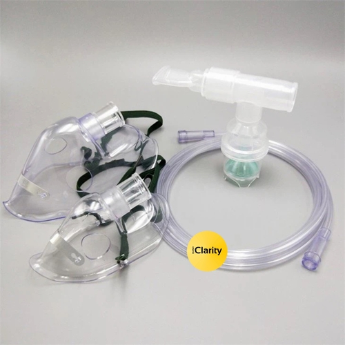 Nebulizer Mask with T and Mouthpiece