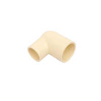 Reducer Elbow - High-Quality Plastic, Round Shape, White Color | Versatile Reducing Design for Plumbing, HVAC, and Fluid Handling Systems