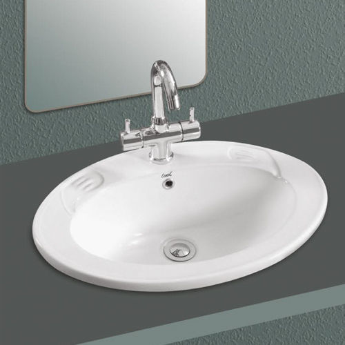 White Top Counter Basin