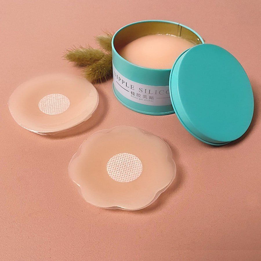 1 PAIR WOMEN SILICONE NIPPLE PED