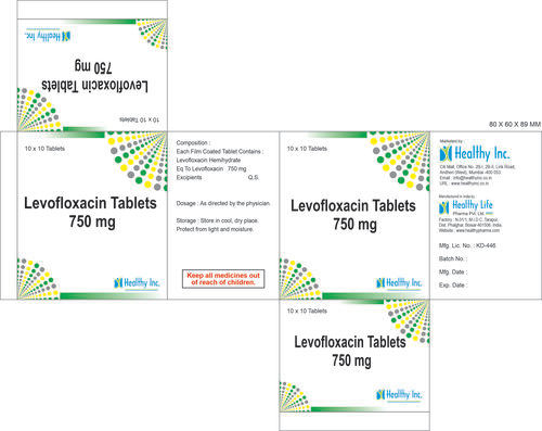 Levofloxacin Tablet 750Mg