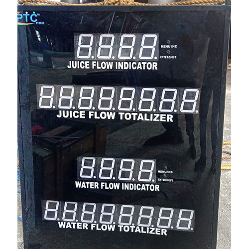 Jumbo Flow Indicator Totaliser