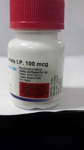 Levothyroxine sodium tablet 100mcg