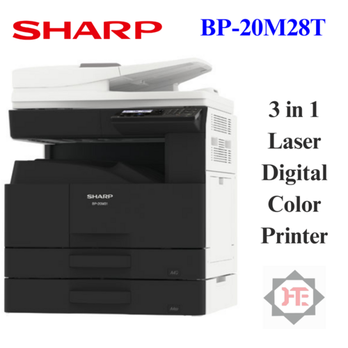 SHARP BP 20M28T Color A3 Size Duplex Photocopier Printer Scanner