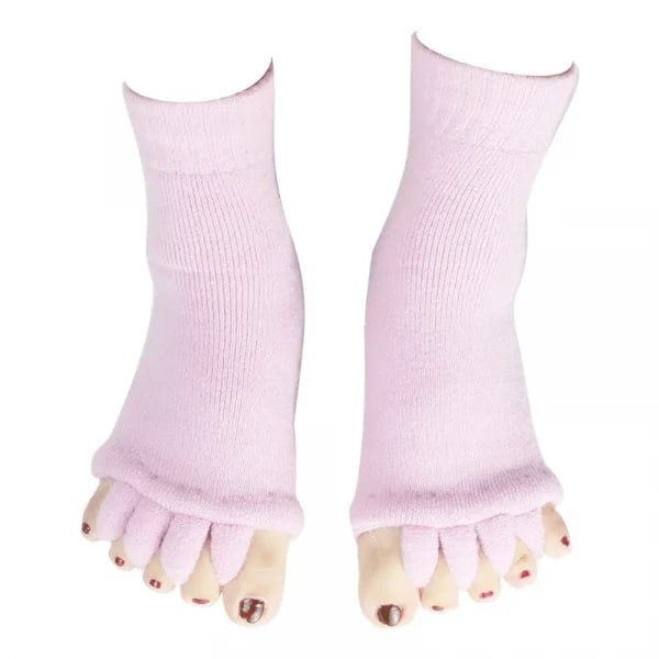 5 TOE HIGH TUBE YOGA SOCKS
