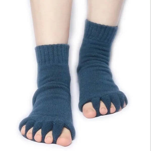 5 TOE HIGH TUBE YOGA SOCKS