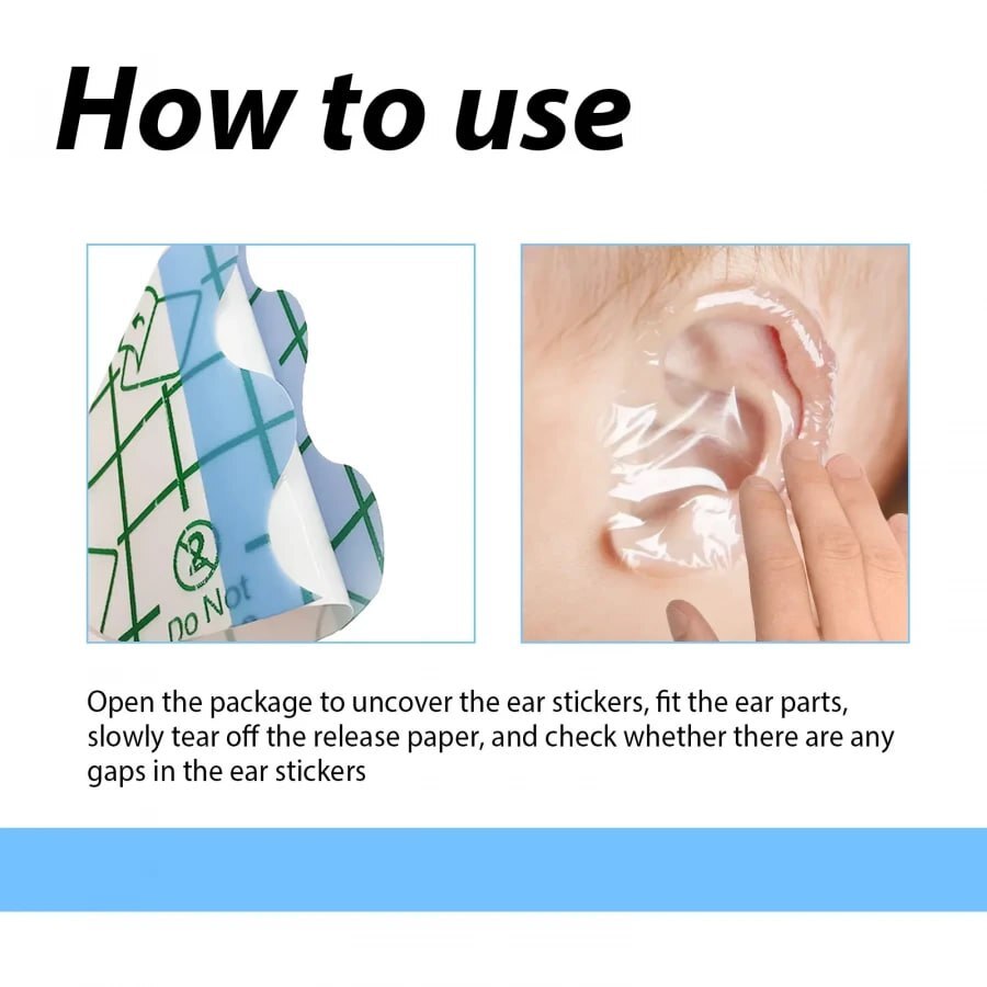 BABY WATERPROOF EAR STICKERS (10 PC)