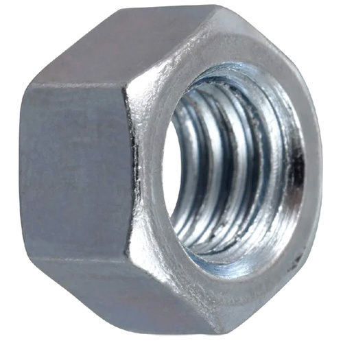 Silver High Tensile Hex Nuts