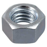 High Tensile Steel Hex Nuts - Size Over 25 Mm, Matte Black Finish | High Quality, Polished Surface For Industrial Use