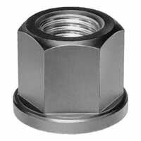 Clamping Flange Nut - Stainless Steel, M1.6 (1.6 Mm) X 3 Mm | Silver, High Quality, Polished Finish, Industrial Usage, Pack Of 1000
