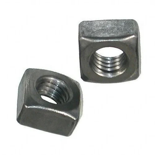 Square Nuts - Color: Silver