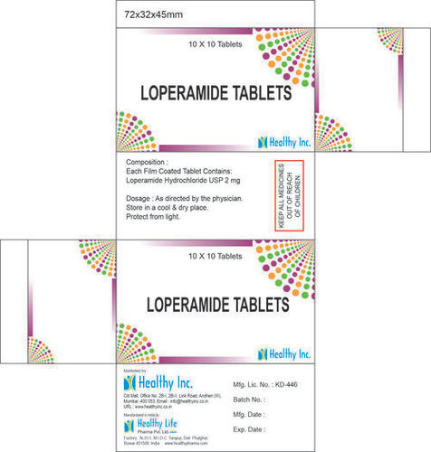 Loperamide tablet 2mg