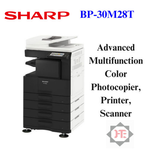 Sharp Bp 30m28t Color A3 Size Duplex Photocopier Printer Scanner