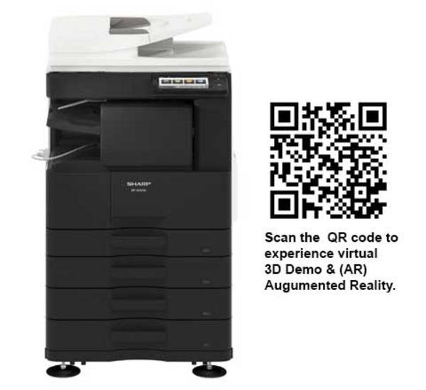 SHARP BP 30M28T Color A3 Size Duplex Photocopier Printer Scanner