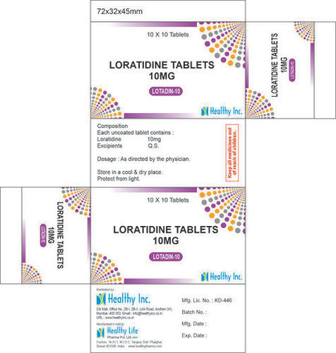 Loratidine tablets 10 mg