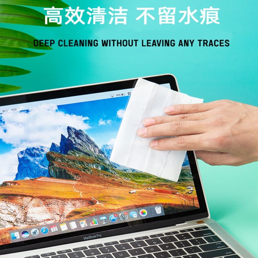 DISPOSABLE MOBILE PHONE LCD SCREEN WIPES (50PCS)