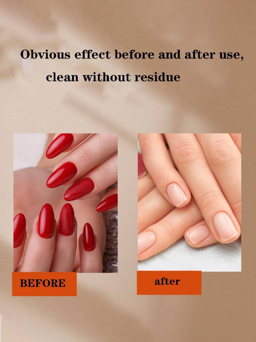 NAIL REMOVAL WET WIPES (100 PC)