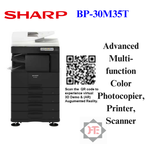 SHARP BP 30M35T Color A3 Size Duplex Photocopier Printer Scanner