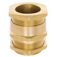 Cable Glands - Brass, 5 Mm Diameter, Golden Color | Polished Finish, Ip33 Rating, Industrial Use