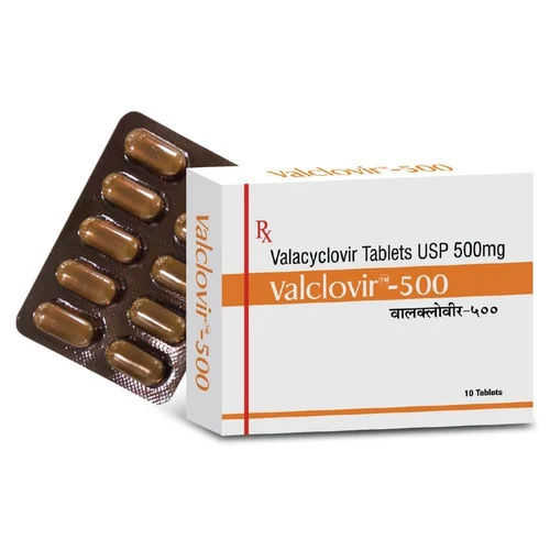 Valacyclovir 500 Mg Tablets General Medicines